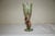 Abstract Vintage Murano Italian Swirl Art Glass Figural Goblet With Winged Creature Stem For Sale - Image 3 of 9