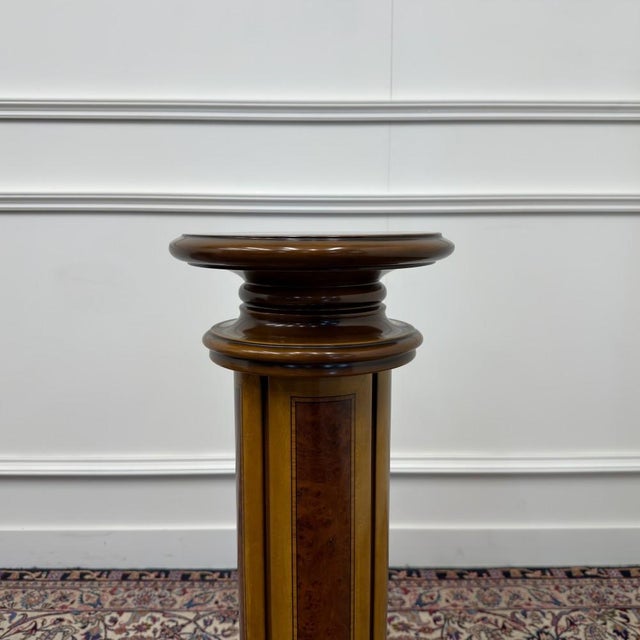 Italian Column in Burl For Sale - Image 5 of 9