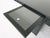 Large Black Wooden Executive Desk, 1960s For Sale - Image 16 of 18