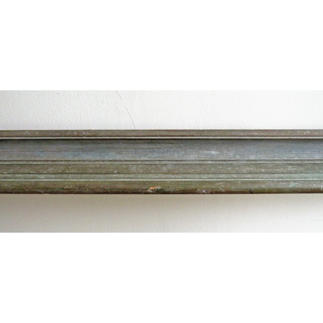 Large Solid Wood Picture Frame W/ 22 1/2" X 29" Rabbet Opening Gray Rustic For Sale - Image 4 of 6
