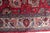 1920s, Antique Tabriz Wool Rug, Allover Shah Abbasi Floral, Crimson Field, 9 X 13 For Sale - Image 9 of 16