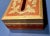 Shabby Chic Vintage Embossed Gilt-Wood Decorative Tissue Box For Sale - Image 3 of 6