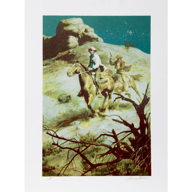Shannon Stirnweis Lithograph - Night Chase For Sale