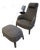 Maxalto Febo Bergere Armchair & Ottoman For Sale