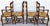 Antique French Country Carved Ladder Back Rush Seat Dining Chairs, Set of 4 For Sale - Image 11 of 18