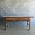 Brown Vintage Painted Elm Wood Console Table With Drawers For Sale - Image 8 of 13