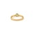 Metal VRJewels Emerald & Diamond 14k Yellow Gold Engagement Ring for Women Size 6.5 For Sale - Image 7 of 13