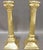 A stunning pair of ornate vintage candle holders. The Neoclassical candle holders are imported, hand-crafted and crowned...