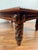 1990s Polo Ralph Lauren Henredon Mahogany Carved Safari Collection Wood Coffee Table For Sale In Charlotte - Image 6 of 10