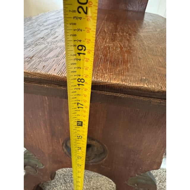 Antique English Georgian 18th Century Hall Prayer Chair For Sale In Orlando - Image 6 of 8