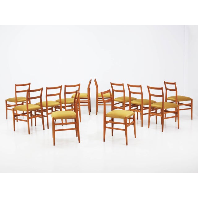 Leggera Chairs by Gio Ponti for Cassina, Italy, 1952, Set of 12 For Sale - Image 13 of 13