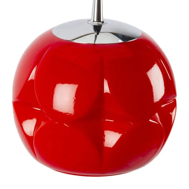 Red Pendant Lamp from Peill & Putzler For Sale - Image 6 of 6