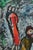 Marc Chagall (1887-1985) Couple and Artist before Saint Jeannet Original color lithograph On wove paper, 24 x 31 cm...