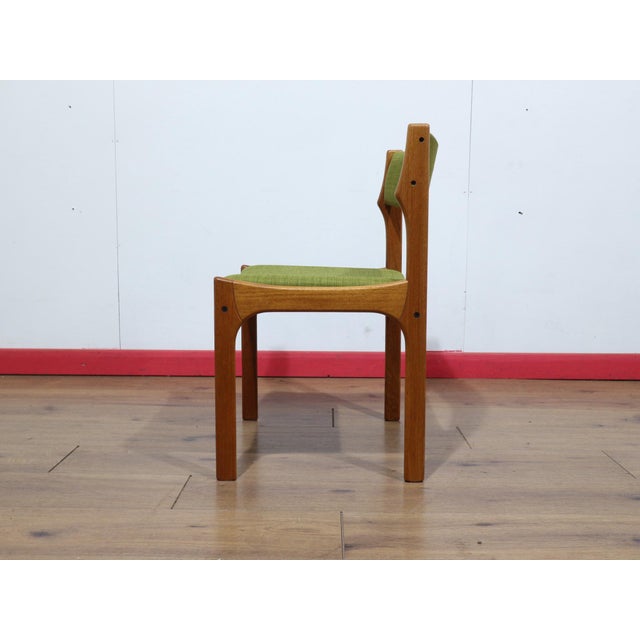 Mid Century Modern Vintage Teak Danish Dining Chairs X 6 For Sale - Image 11 of 15