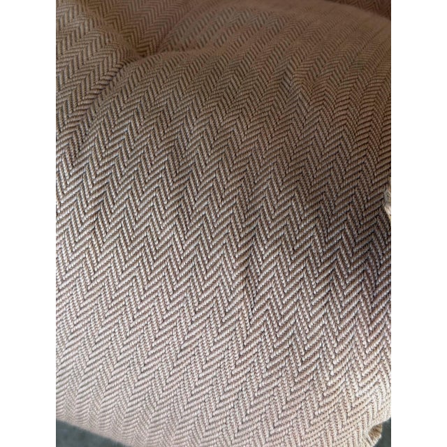 Beechwood Bentwood Lounge Chair With Dusty Pink Upholstery Mid-Century Modern 1970s For Sale - Image 4 of 10