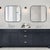 Industrial Copenhagen Square Black Mirror For Sale - Image 3 of 9