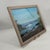Turquoise Michael S. Davis Tampa Bay Estuary Signed Coastal Landscape Pastel Painting For Sale - Image 8 of 12