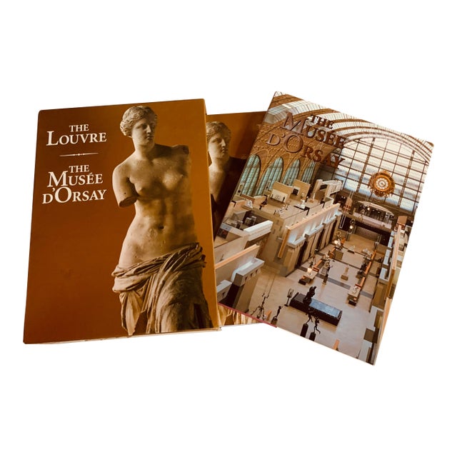 The Louvre & Musée d'Orsay Boxed Set | Large Format Art Books 14" X 11.5" For Sale