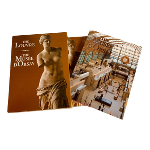The Louvre & Musée d'Orsay Boxed Set | Large Format Art Books 14" X 11.5"