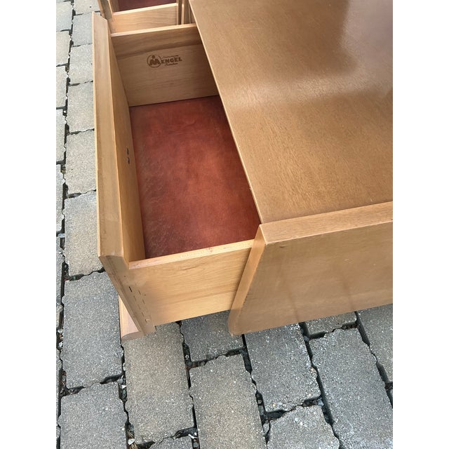 Pair of 1950s Vintage Space Age Nightstands by Mendel Furniture. For Sale - Image 11 of 12