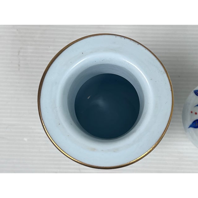 Antique 1920's Persian Vessel + Lid For Sale - Image 11 of 12