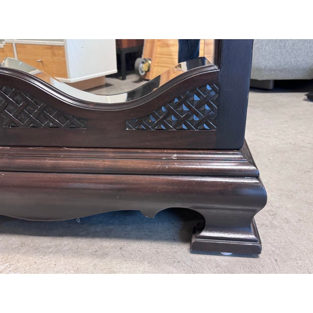 Antique Modular Double Mirror Wardrobe For Sale - Image 10 of 12