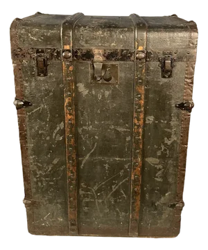 R. L. I. Travel Trunk with Wheels