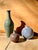 Handmade Brown Speckled Glazed Ceramic Vase from Römhild, Thuringia, GDR / Germany, 1970s For Sale - Image 11 of 12
