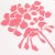 Contemporary Sample - Schumacher Pennick Wallpaper in Coral on Ivory For Sale - Image 3 of 4