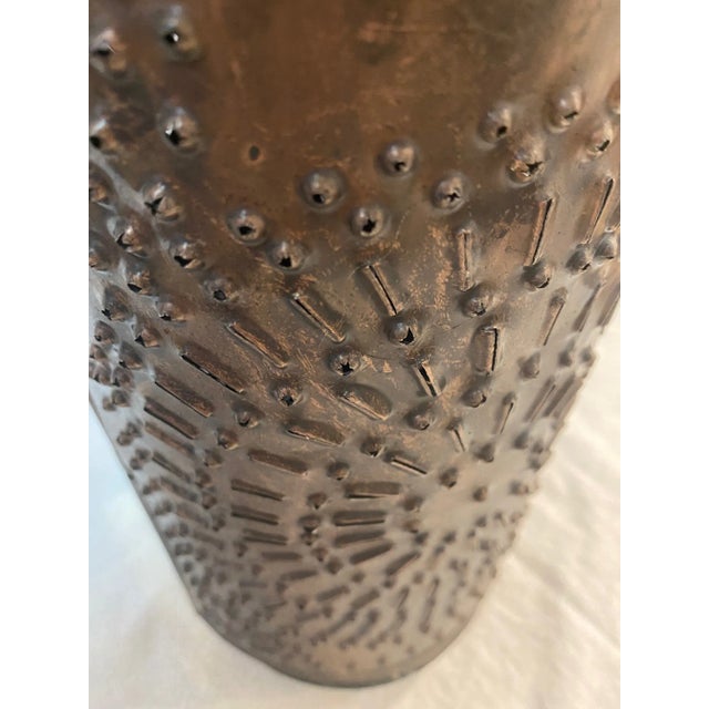 Metal Bob Timberlake Shadow Candleholder Lantern For Sale - Image 7 of 11