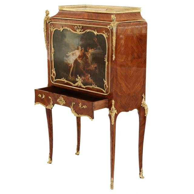 19th Century Secretary from Paul Sormani, Paris For Sale - Image 3 of 11