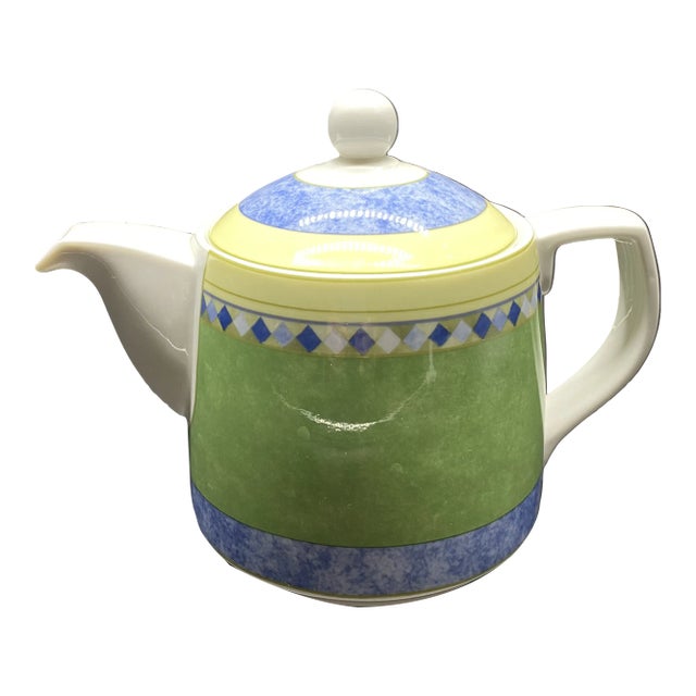 Circa 1999 Royal Doulton Carmina Tea Pot For Sale