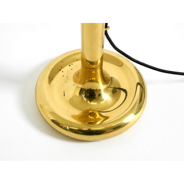 Vintage Brass Pole Light Floor Lamp by Ingo Maurer for M-Design, 1960s For Sale - Image 18 of 18