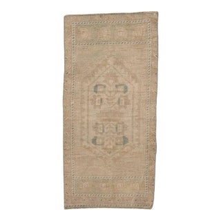 A Vintage Turkish Yastik Rug 1'7 X 3'3 For Sale