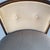 Pair of Vintage Curved Wood and Upholstered Barrel Armchairs For Sale - Image 4 of 14
