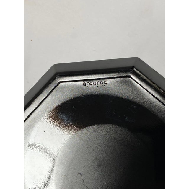 Arcoroc Mid Century "Octime" Octagonal 20 Pieces Place Setting Set, France For Sale In Los Angeles - Image 6 of 9