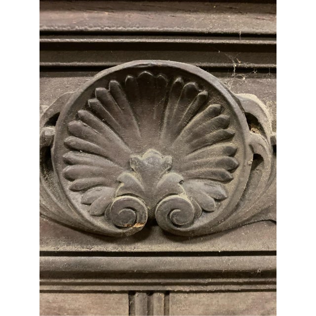 Neoclassical Antique Neoclassical Style Carved Wood Wall Panel Arcitectural Salvage For Sale - Image 3 of 9