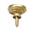 Mid 20th Century Field Pattern 1 In. Brass Drawer Cabinet Knob For Sale - Image 4 of 4