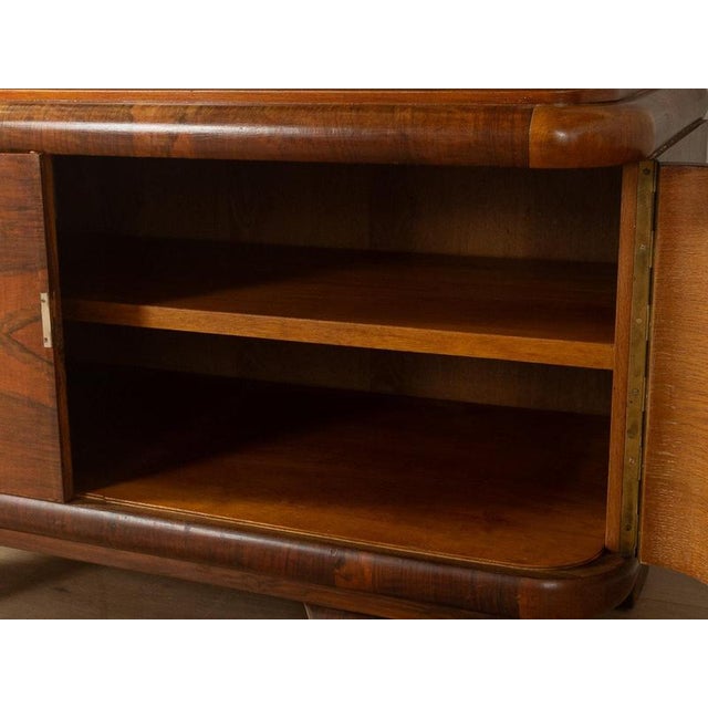 Wood Vintage Art Deco Display Cabinet, 1920s For Sale - Image 7 of 10