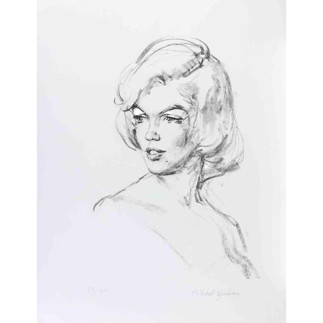 Lithograph on paper. Hand-signed by the artist in pencil in the lower right. Numbered in pencil in the lower left. Edition...
