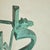 Verdigris Vintage French Neoclassical Horse Motif Iron Console Table For Sale - Image 8 of 11