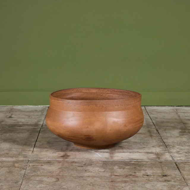David Cressey Pro/Artisan Stoneware Planter for Architectural Pottery For Sale In Los Angeles - Image 6 of 12
