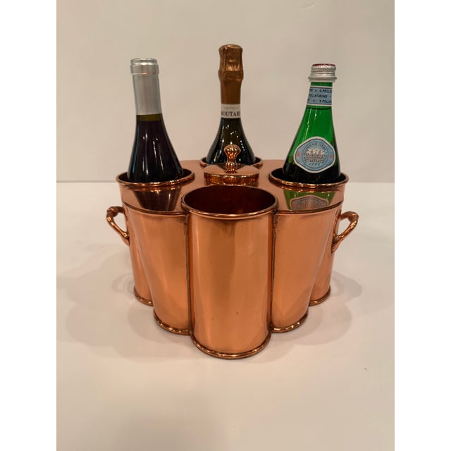 Copper Perrier Copper Wine Cooler For Sale - Image 8 of 10