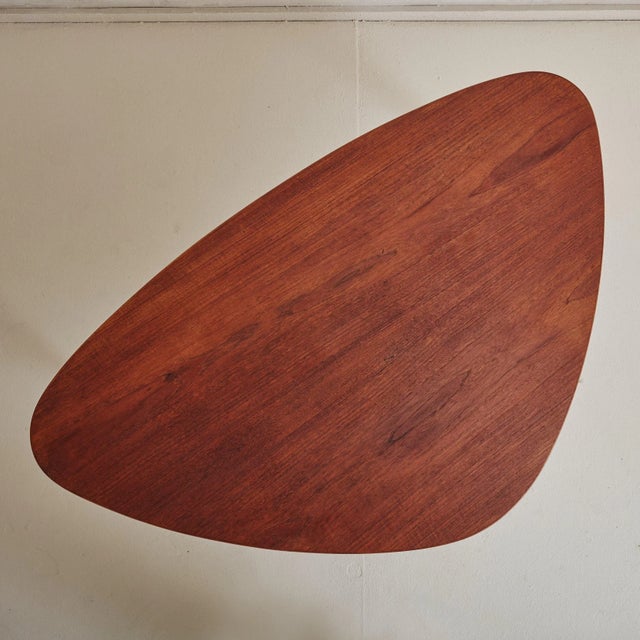 Danish Modern Organic Form Coffee Table, Mid 20th Century For Sale - Image 10 of 11