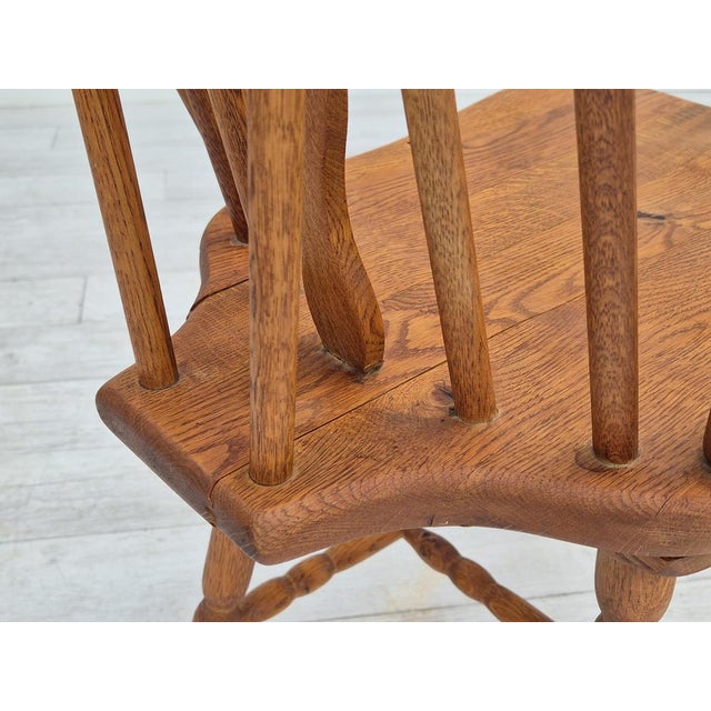 Scandinavian Dining Chairs in Oak Wood, 1960s, Set of 4 For Sale - Image 11 of 18