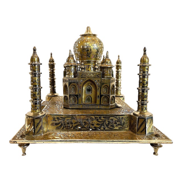 Zimbalist “Taj Mahal” Music Box With Thorens Swiss Movement and Hidden Compartment For Sale