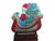 1990s 1990s Old World Christmas Santa in Sleigh Lamp 10th Anniversary Edition Hand Painted Retired For Sale - Image 5 of 12