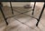 Vintage Sculptural Iron Side Table After Giacometti Verdigris Finish For Sale In Atlanta - Image 6 of 7