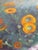 1970s B. Cortes, Marigolds in a Vase, Oil Painting For Sale - Image 5 of 13