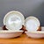 Vintage Towne House “Spring 3094” Dessert/Fruit Bowls With Yellow Floral Band & Silver Trim (Sold Individually) For Sale - Image 9 of 10